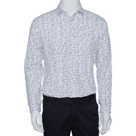 air dior long sleeve shirt|christian dior men's shirt price.